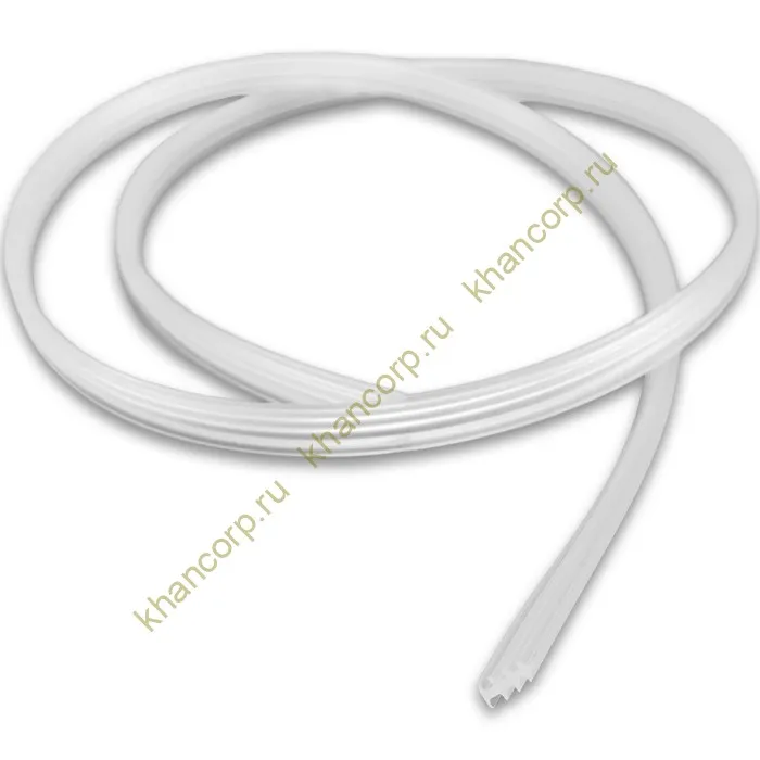 Уплотнитель-вставка FDPP-31.1 в П-профиль толщиной 2 мм, длина 1 м, прозрачный