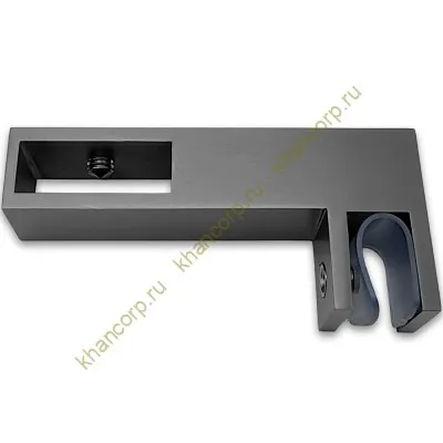 Держатель стекла FDC-35 сквозной 30х10 горизонтальный, нержавейка/оружейная сталь