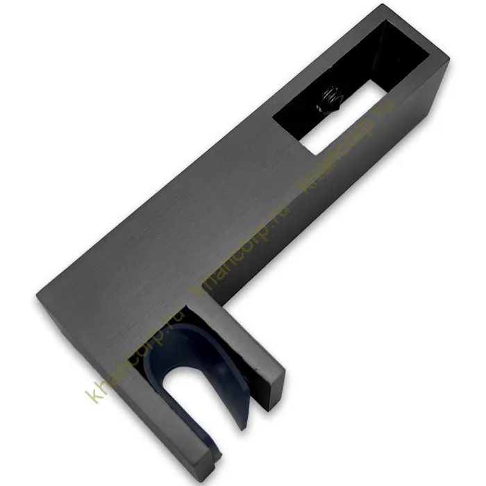 Держатель стекла FDC-35 сквозной 30х10 горизонтальный, нержавейка/оружейная сталь