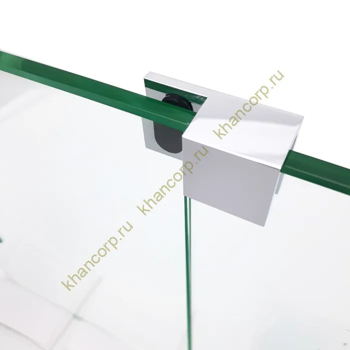 Дверной стопор FDA-05R правый 180˚ к стеклу латунь/черный