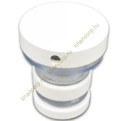 Крепление трека к стеклу FDS-32, нержавейка/белый