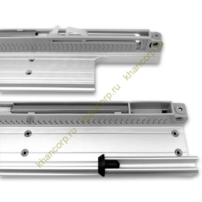 Раздвижная система FDS-16 с треком 2 м для стеклянных дверей, алюминий/матовый