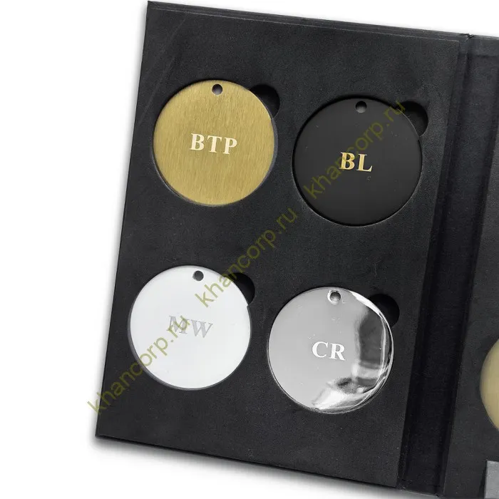 Цветовая палитра, книжка, латунь FDA-97