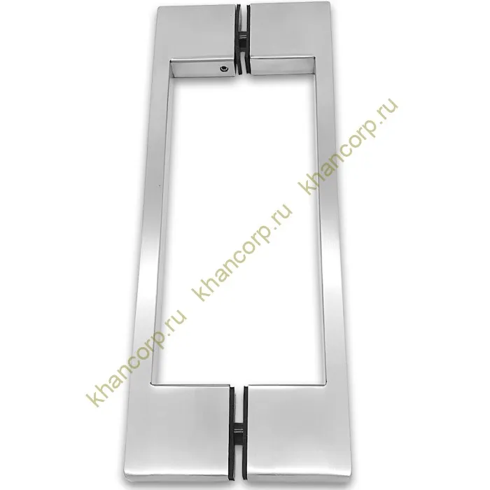 Ручка скоба FDR-90, 10х15х220х1.0 мм, нержавейка/матовый