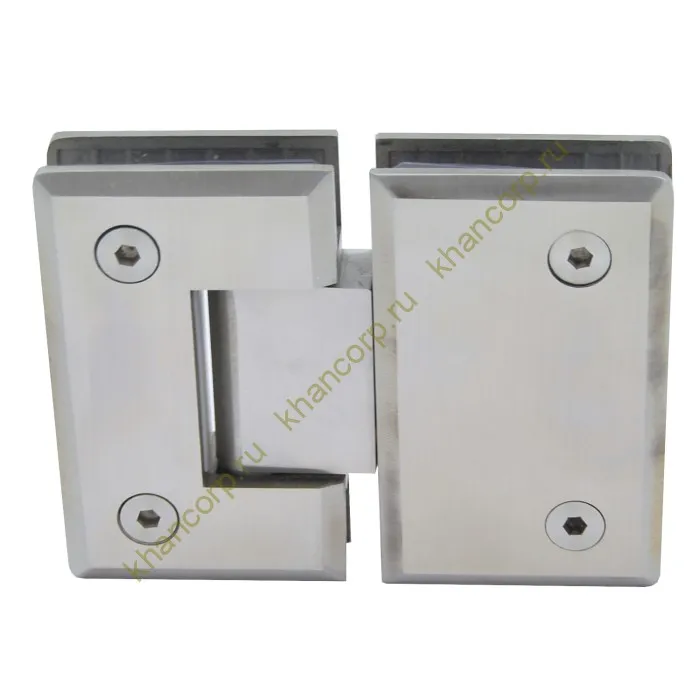 Петля Бета β FDP-22 стекло-стекло 180˚, нержавейка/матовый