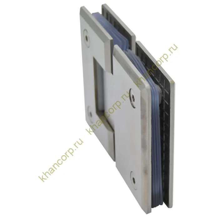 Петля Бета β FDP-22 стекло-стекло 180˚, нержавейка/матовый