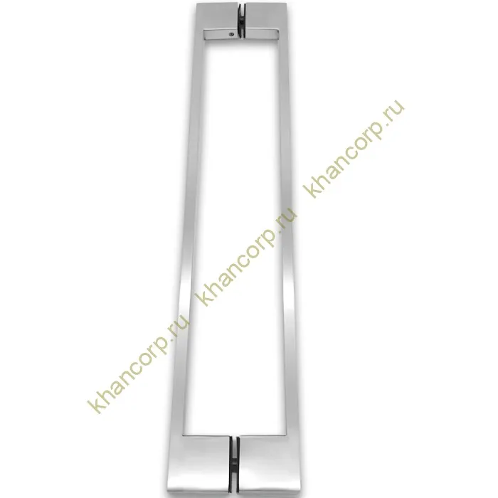 Ручка скоба FDR-92, 10х15х450х1.0 мм, нержавейка/матовый