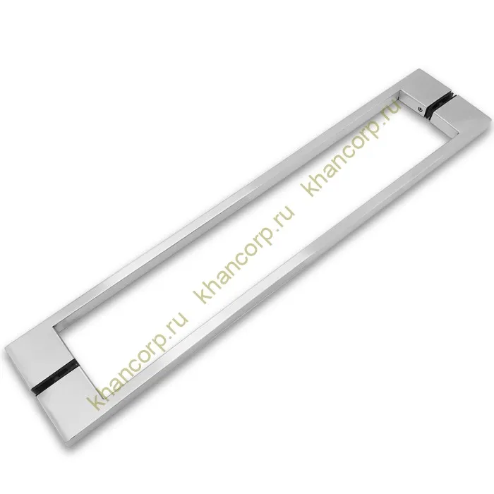 Ручка скоба FDR-92, 10х15х450х1.0 мм, нержавейка/матовый