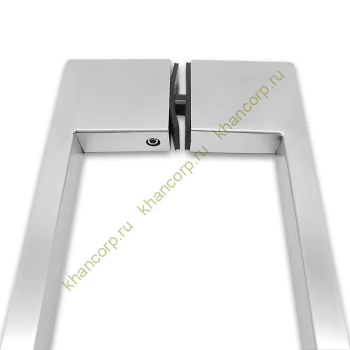 Ручка скоба FDR-92, 10х15х450х1.0 мм, нержавейка/матовый