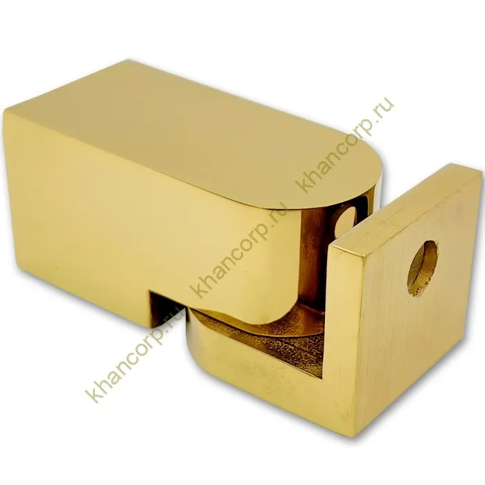 Крепление FDC-51 трубы 15х15 к стене 0°-180°, нержавейка/золото