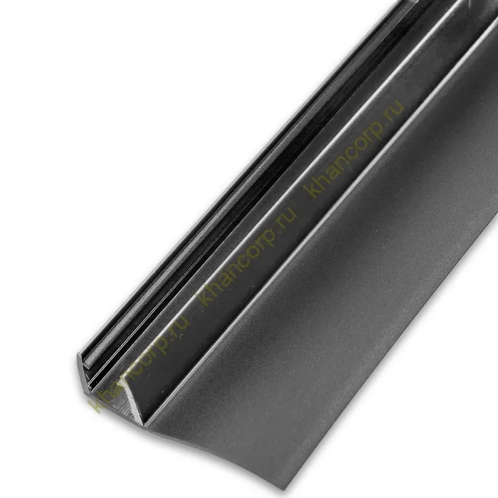 Уплотнитель ПРЕМИУМ F-образный серый 2.5 м, ус 26 мм. под стекло 8 мм FDPP-411.8