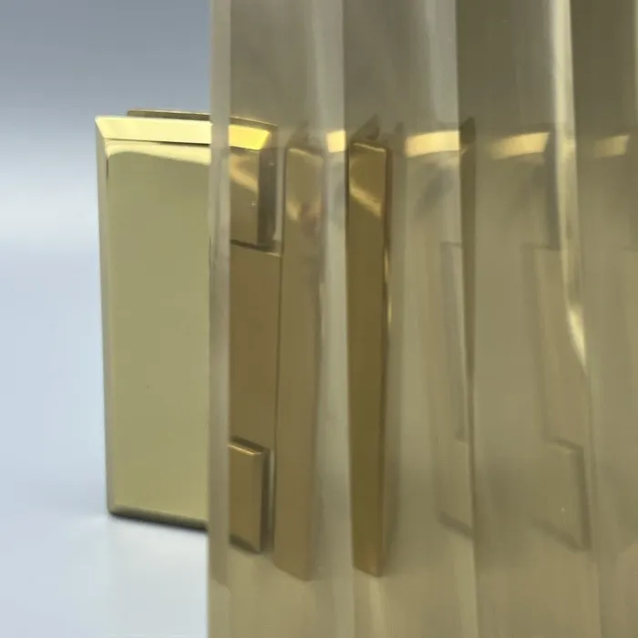 Декоративная пленка MORU бронза прозрачная 1,52х5 м, шаг 12 мм