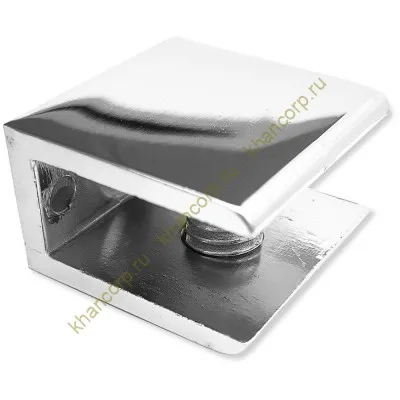 Полкодержатель FDA-20 для стекла 8 мм, цинк/хром