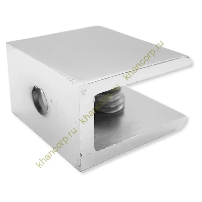 Полкодержатель FDA-20 для стекла 8 мм, цинк/хром