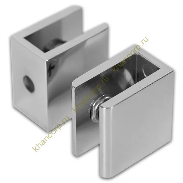 Полкодержатель FDA-20 для стекла 8 мм, цинк/хром