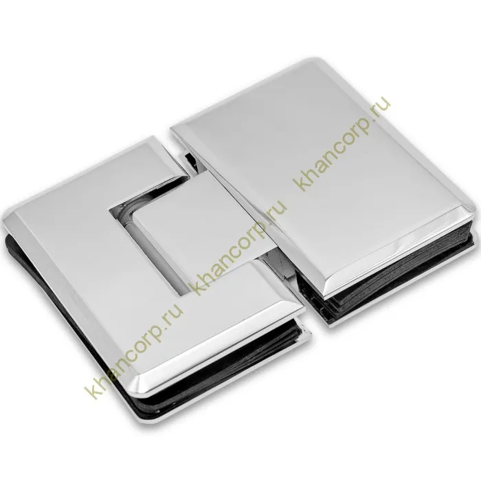 Петля Бета β FDP-22 стекло-стекло 180˚, латунь/хром