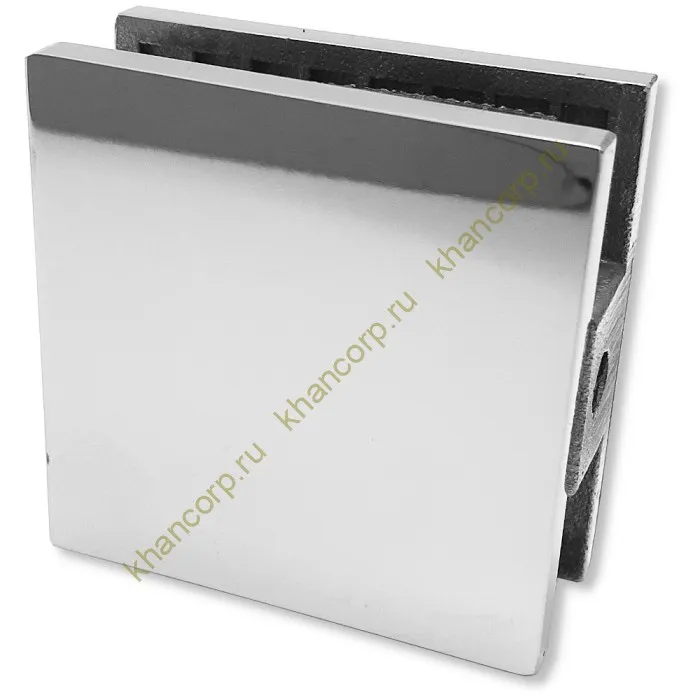  Коннектор Альфа FDK-12, FDK-12 стена-стекло 90˚ нержавейка/полированный