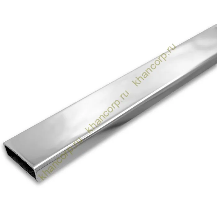 Труба FDT-352, 30х10х1.5 мм 2 м, нержавейка/полированный16K