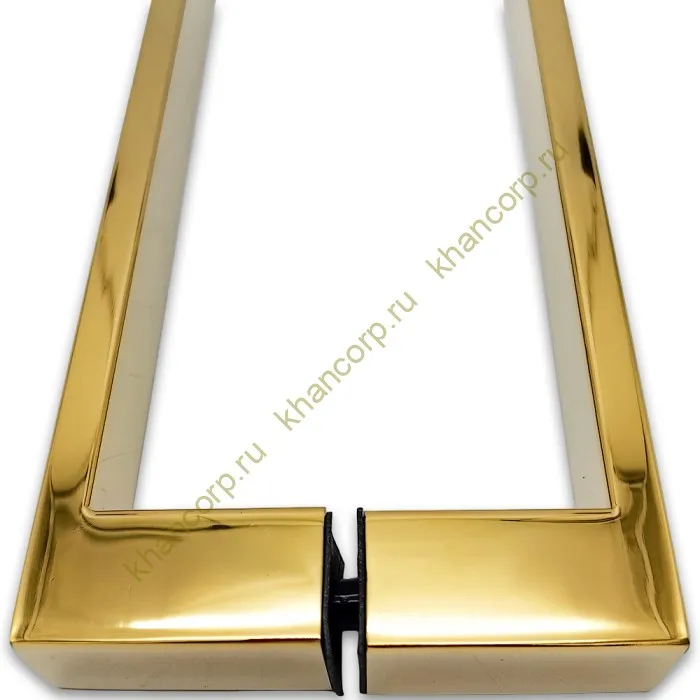Ручка скоба FDR-88, 25х10х300х1.0 мм, нержавейка/золото