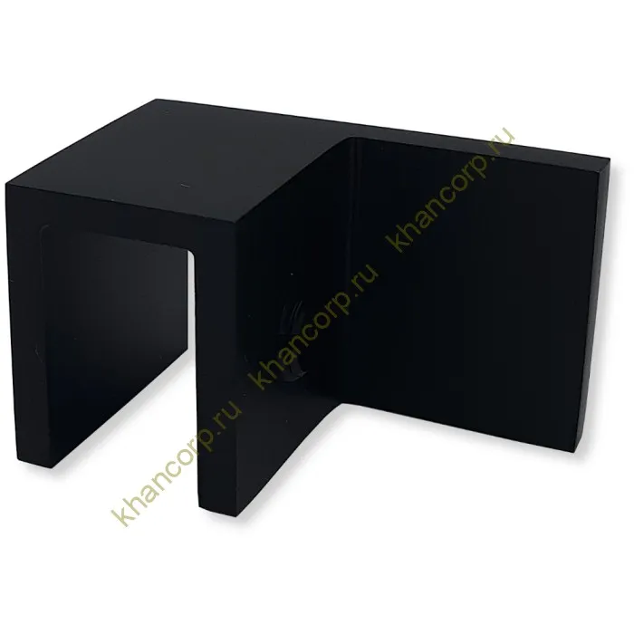 Дверной стопор FDA-06R правый 90˚ к стеклу латунь/черный