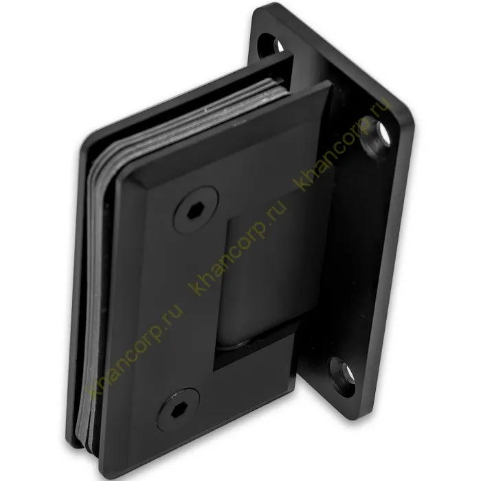 Петля Бета β FDP-21 стена-стекло центральное крепление, латунь/черный