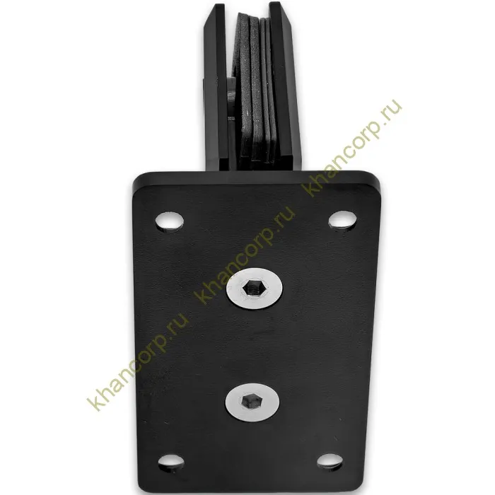 Петля Бета β FDP-21 стена-стекло центральное крепление, латунь/черный