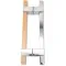 Ручка для сауны FDR-171, 20х220х320 мм, нержавейка/дерево/полированный