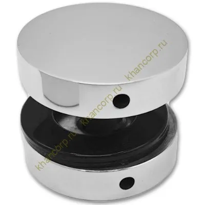 Коннектор FKF-32 для соединения стекол без сверления, нержавейка/полированный