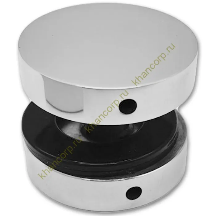 Коннектор FKF-32 для соединения стекол без сверления, нержавейка/полированный