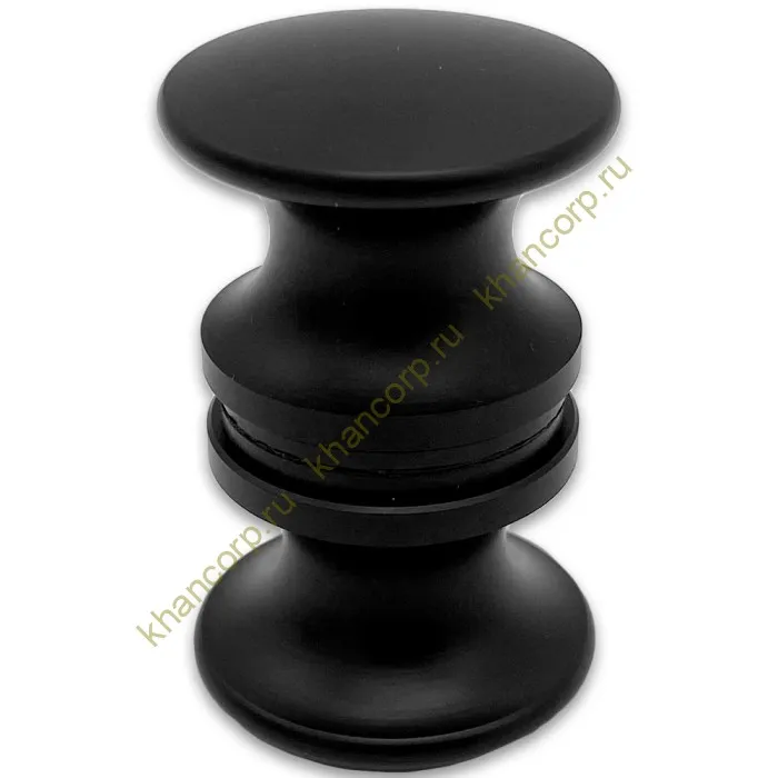 Ручка кноб FDR-53, нержавейка/черный