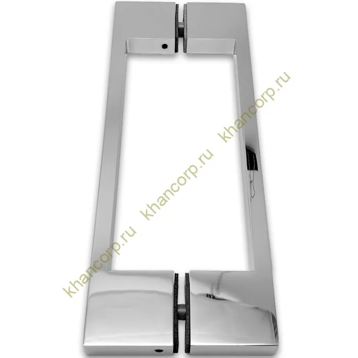 Ручка скоба FDR-90, 10х15х220х1.0 мм, латунь/хром