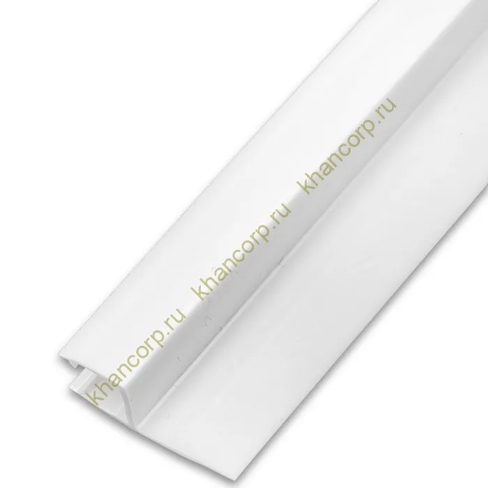 Уплотнитель ПРЕМИУМ Ч-образный белый 2.5 м, ус 18 мм под стекло 8 мм FDPP-412.8