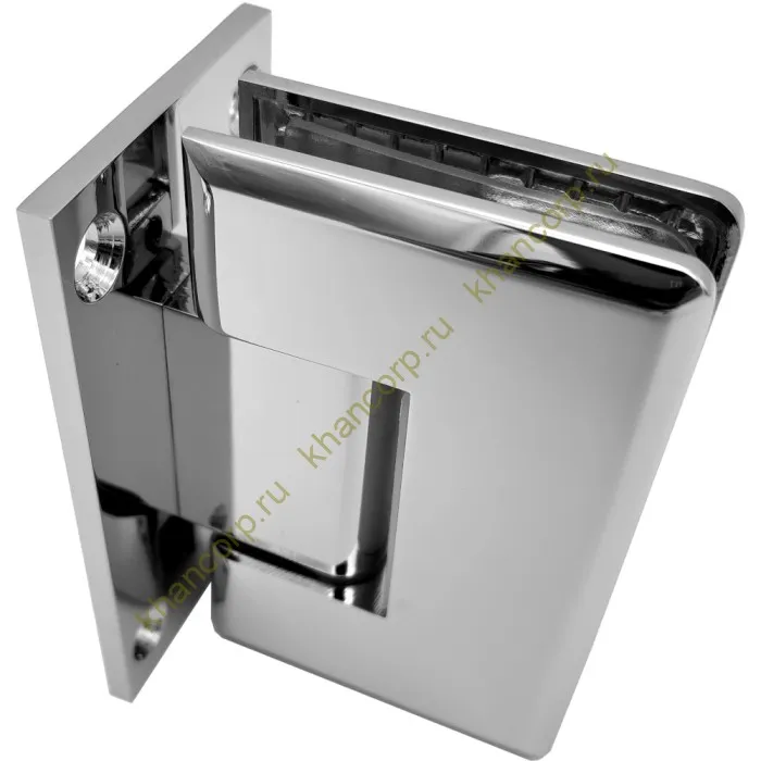 Петля Бета β FDP-21 стена-стекло центральное крепление, цинк/хром