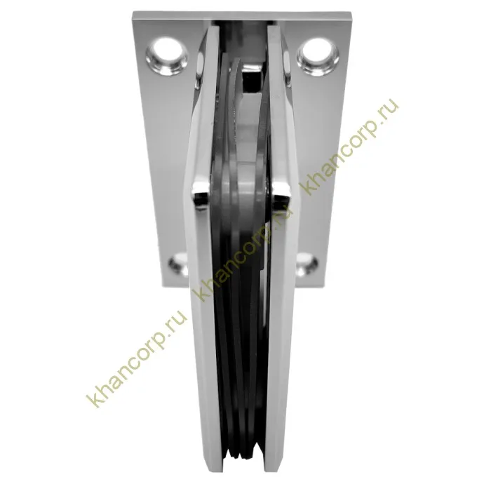 Петля Бета β FDP-21 стена-стекло центральное крепление, цинк/хром