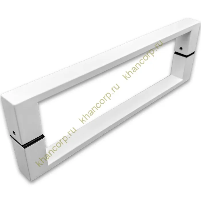 Ручка скоба FDR-88, 25х10х300х1.0 мм, нержавейка/белый