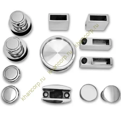 Раздвижная система Альфа α FDS-7 ПРЕМИУМ, нержавейка/полированный