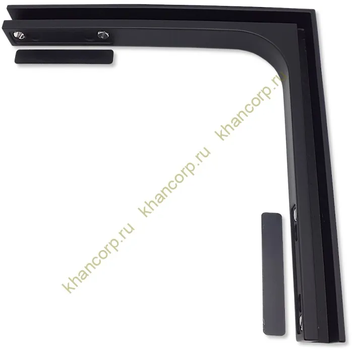 Стабилизационная штанга Диор FDK-2 стекло-стекло 90˚ нержавейка/черный