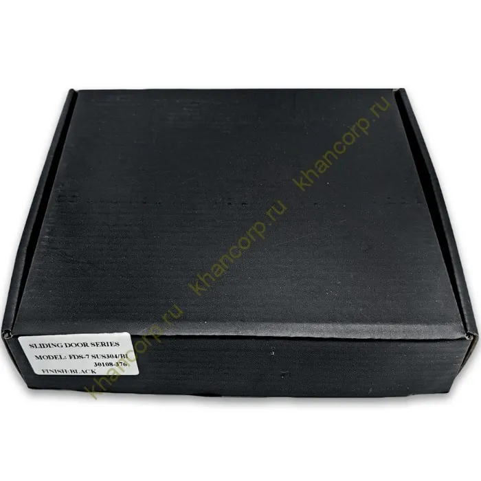 Раздвижная система Альфа α FDS-7 ПРЕМИУМ, нержавейка/черный