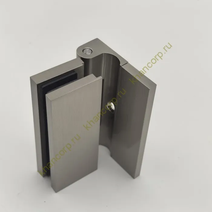 Петля Гера FDP-120 стена-стекло 90˚ открывание наружу, латунь/матовый