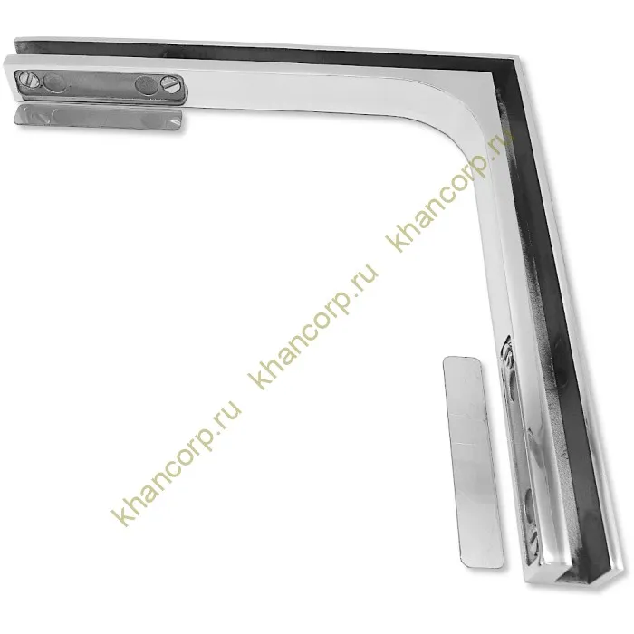 Стабилизационная штанга Диор FDK-2 стекло-стекло 90˚ нержавейка/полированный