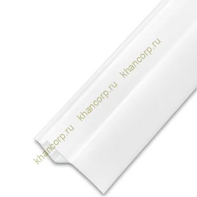 Уплотнитель ПРЕМИУМ Ц-образный белый 2.5 м, ус 16 мм под стекло 8 мм FDPP-415.8
