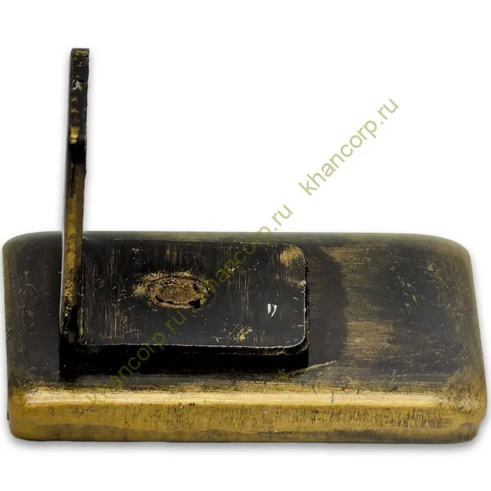 Заглушка торцевая FDPA-501 для опорного профиля 19х13х2, нержавейка/брашированное золото