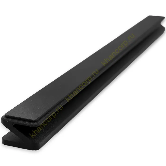 Ручка-купе FDR-303 для стеклянной двери, алюминий/черный