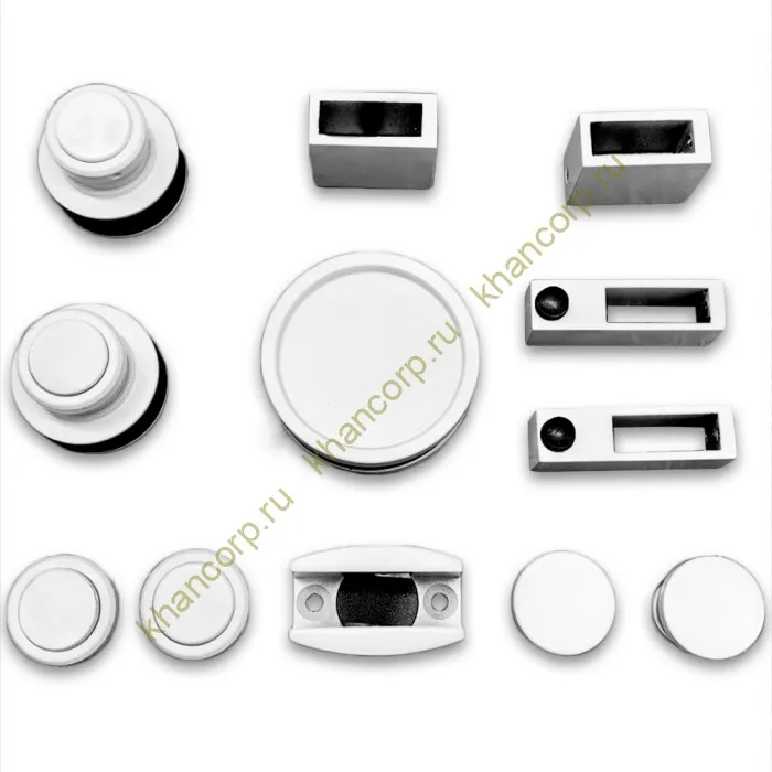 Раздвижная система Альфа α FDS-7 ПРЕМИУМ, нержавейка/белый