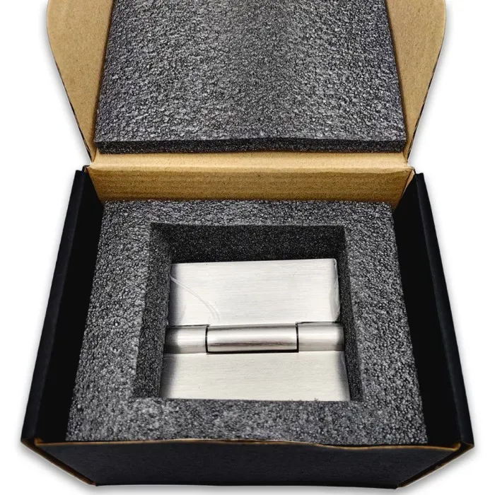 Петля Гера FDP-121 стекло-стекло 180˚, латунь/матовый