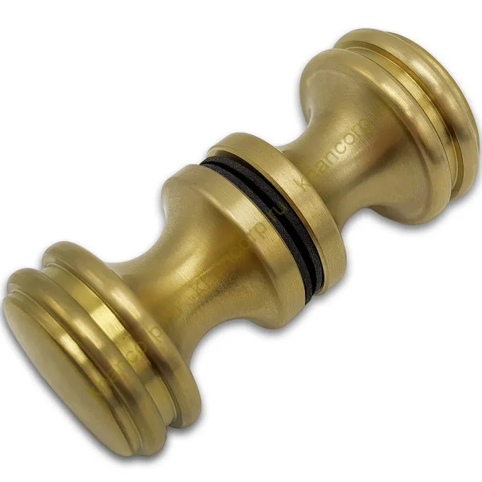 Ручка кноб FDR-50, нержавейка/брашированное золото