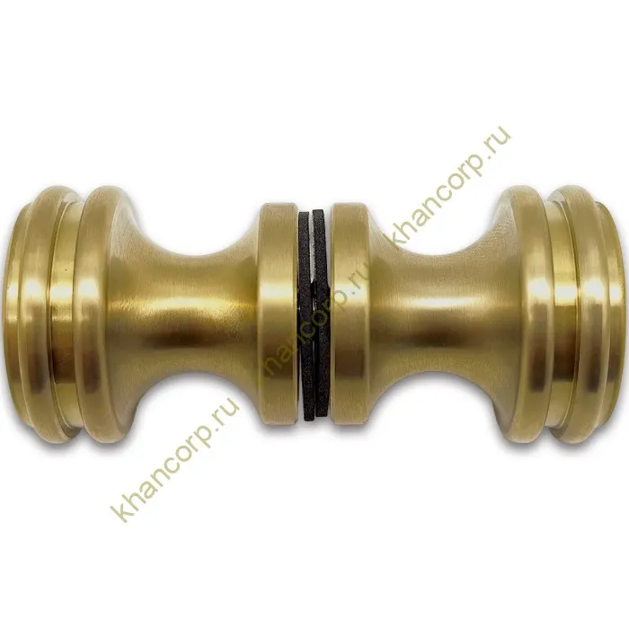 Ручка кноб FDR-50, нержавейка/брашированное золото