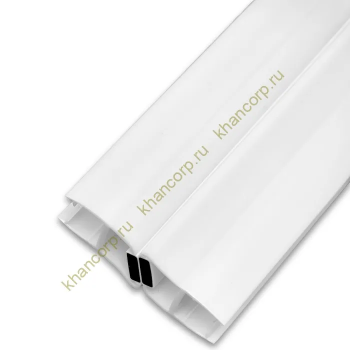 Уплотнитель магнитный ПРЕМИУМ 135°, 180° белый 2.5 м под стекло 8 мм FDPP-511.8