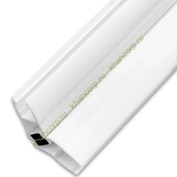 Уплотнитель магнитный ПРЕМИУМ 135°, 180° белый 2.5 м под стекло 8 мм FDPP-511.8