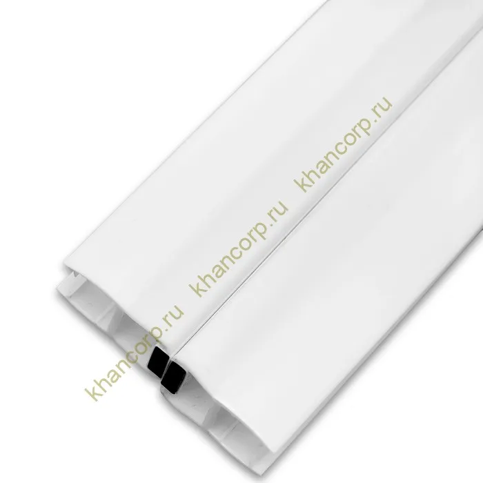 Уплотнитель магнитный ПРЕМИУМ 180° белый 2.5 м под стекло 8 мм FDPP-513.8